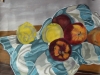 2018 Nature morte pommes citrons Lempicka